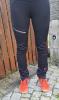 Warm black leggings + rainbow zippers - store size    XSp, S, XL